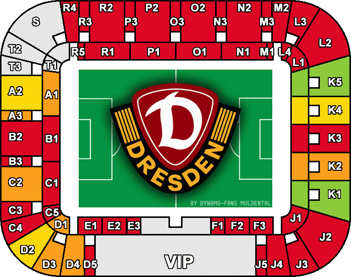 Stadionplan