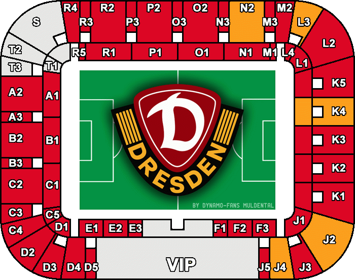 Stadionplan