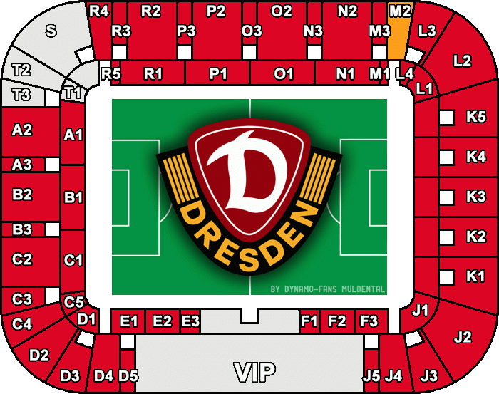 Stadionplan