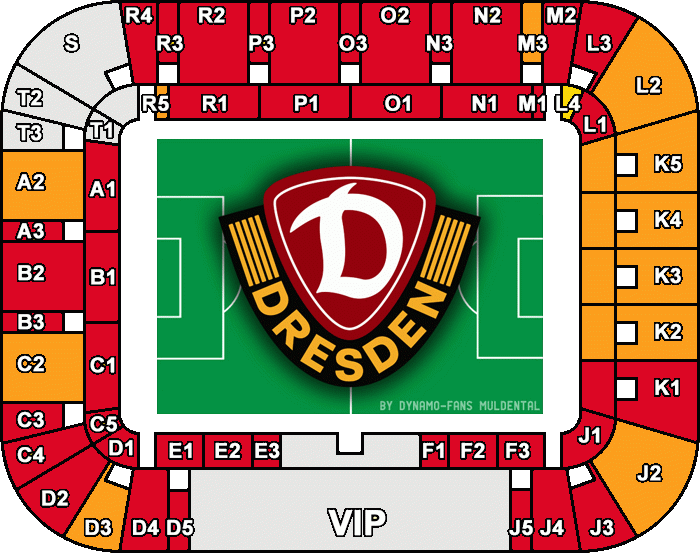 Stadionplan