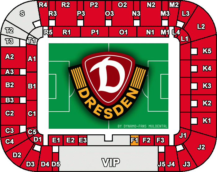 Stadionplan
