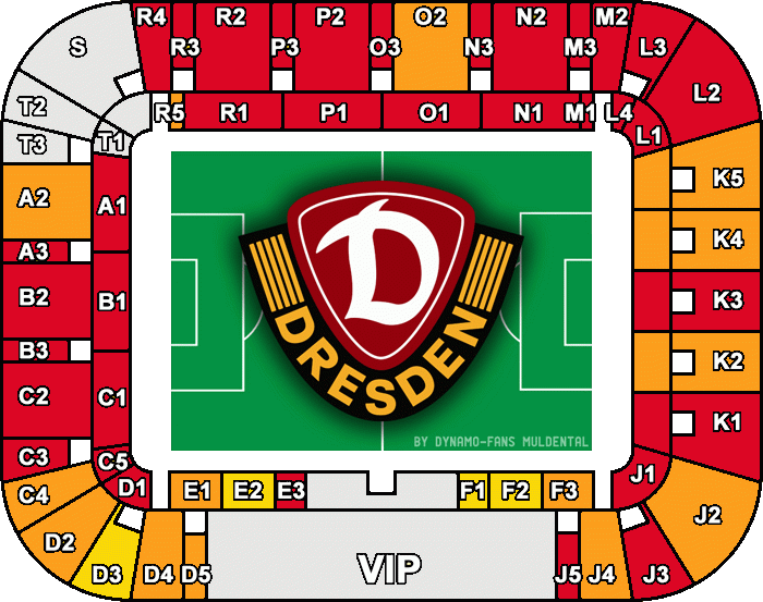 Stadionplan