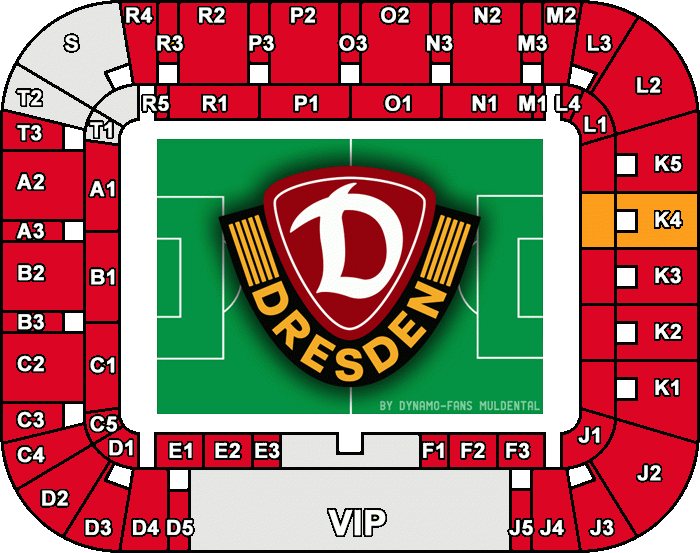 Stadionplan