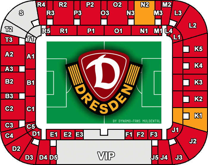 Stadionplan