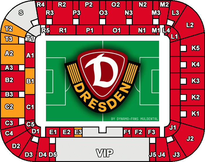 Stadionplan