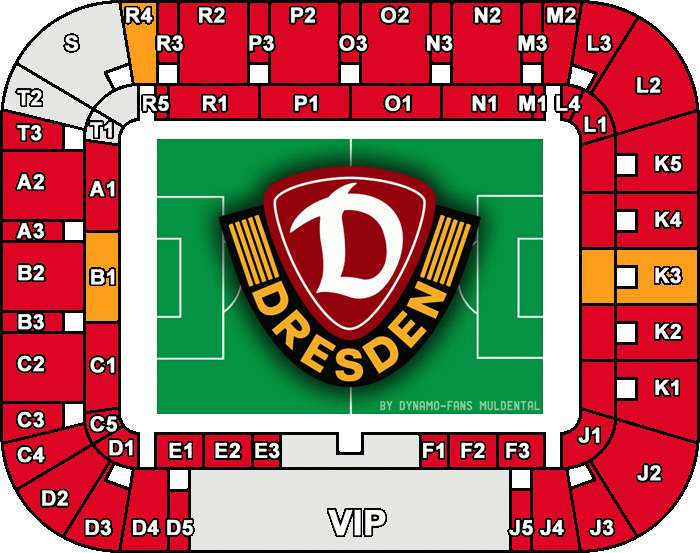 Stadionplan
