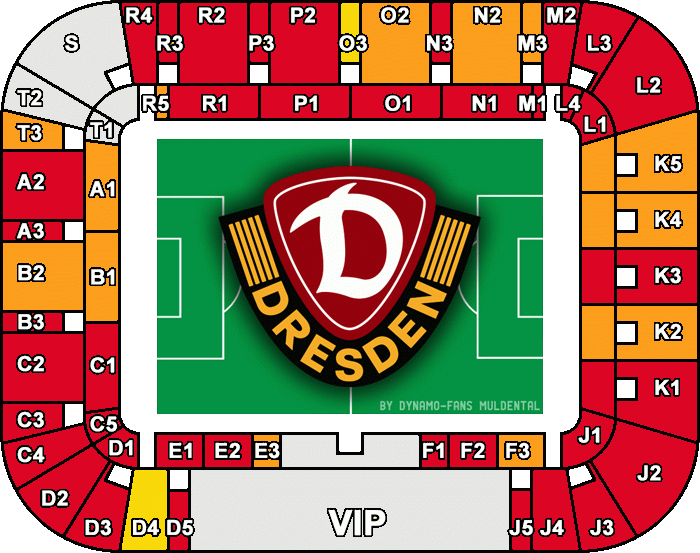 Stadionplan