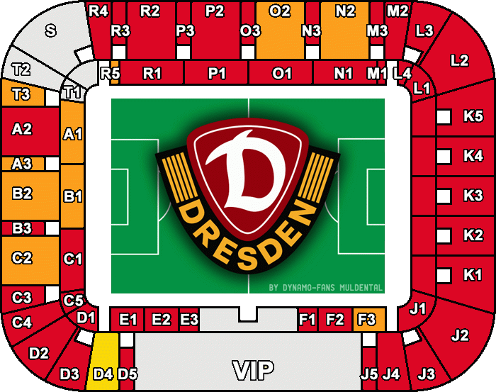 Stadionplan