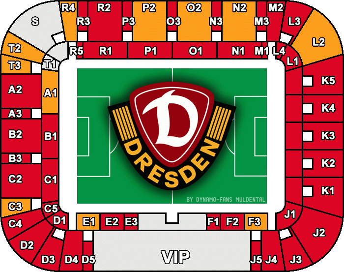Stadionplan