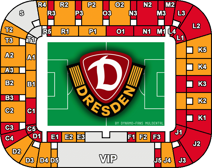 Stadionplan