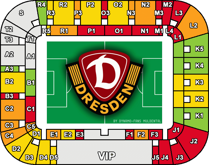 Stadionplan