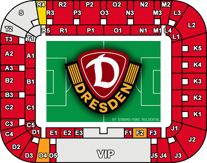 Stadionplan
