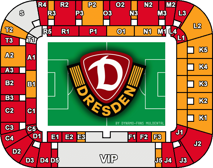 Stadionplan
