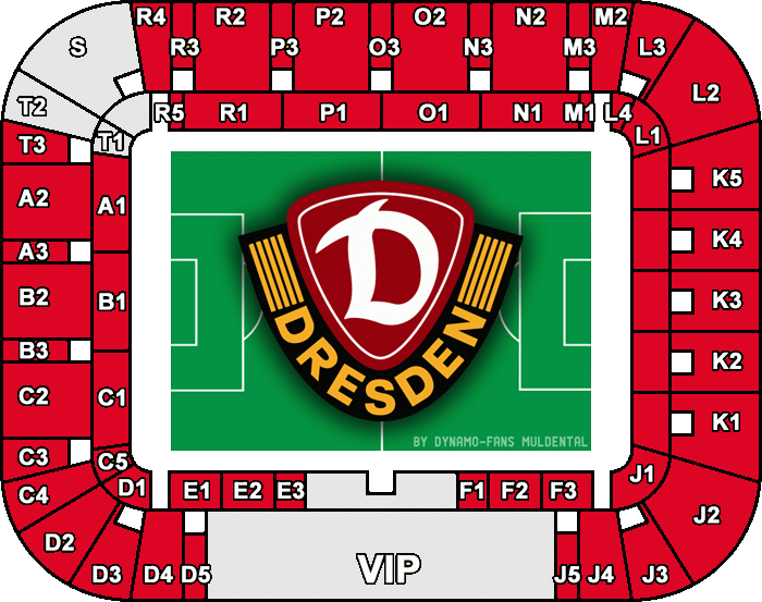 Stadionplan