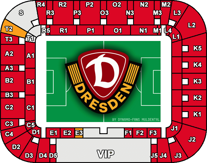Stadionplan