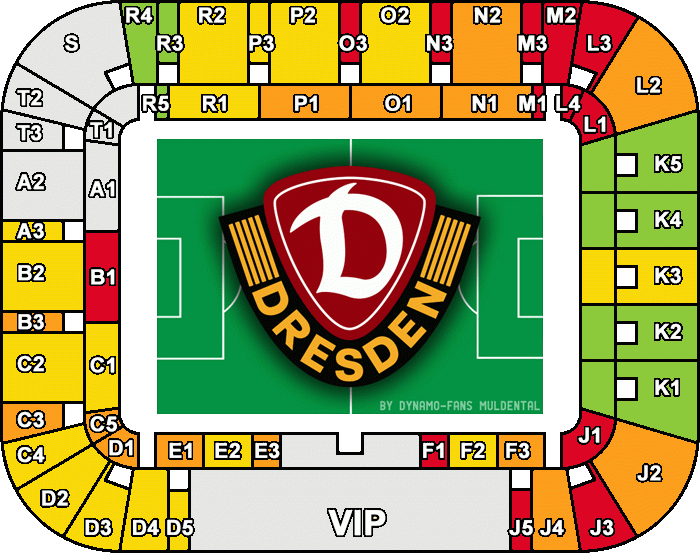 Stadionplan