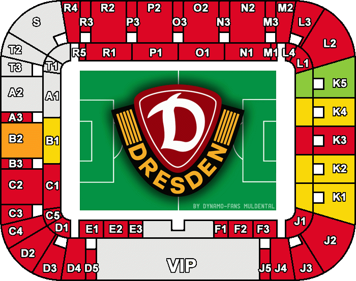 Stadionplan