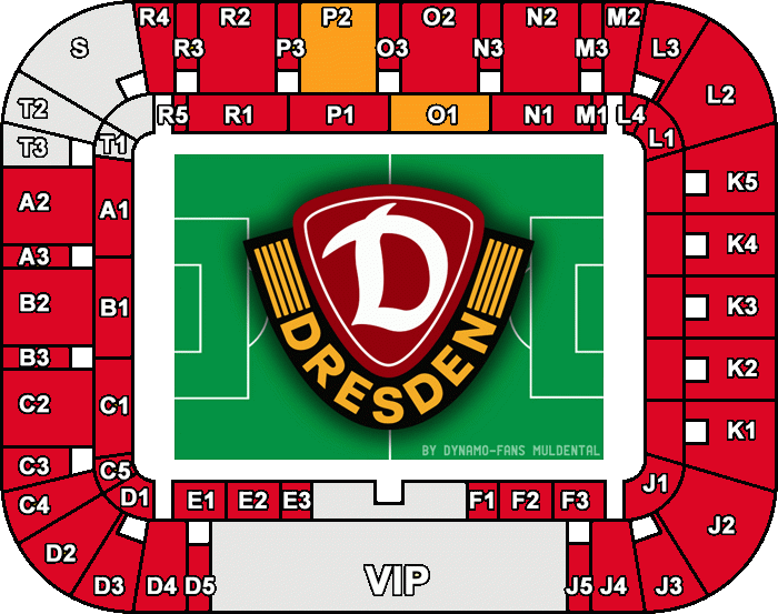 Stadionplan