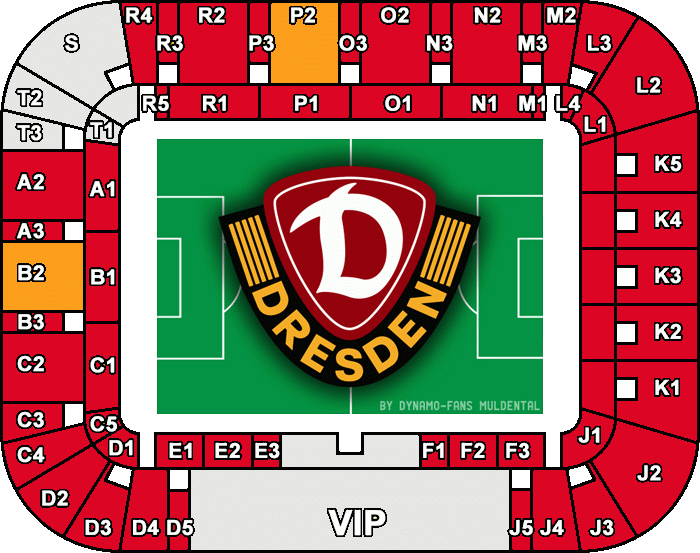 Stadionplan