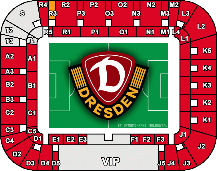 Stadionplan