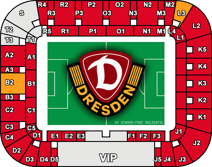 Stadionplan