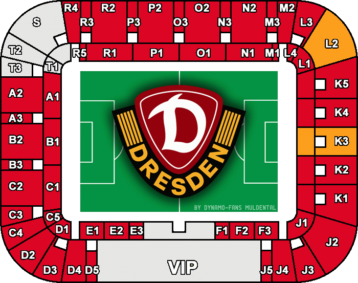Stadionplan