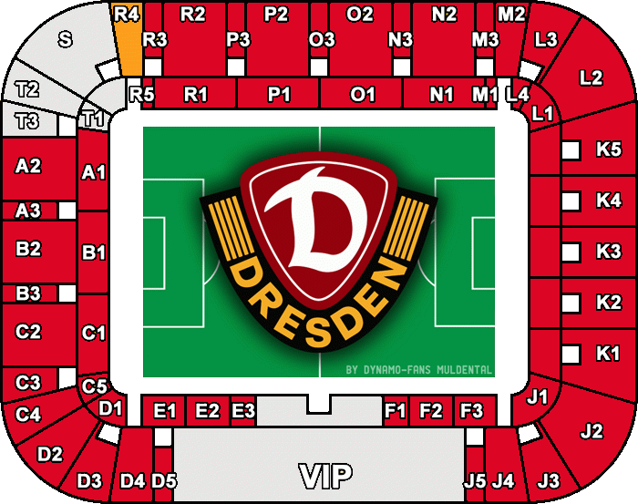 Stadionplan