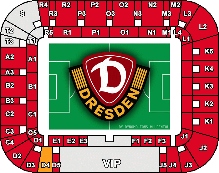 Stadionplan