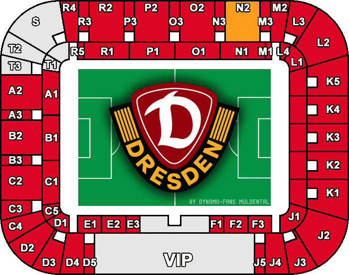Stadionplan