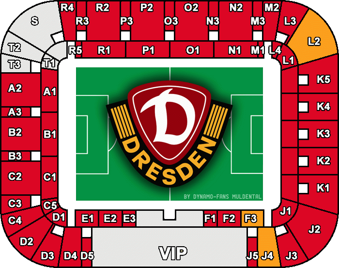 Stadionplan