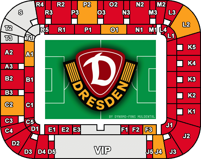 Stadionplan