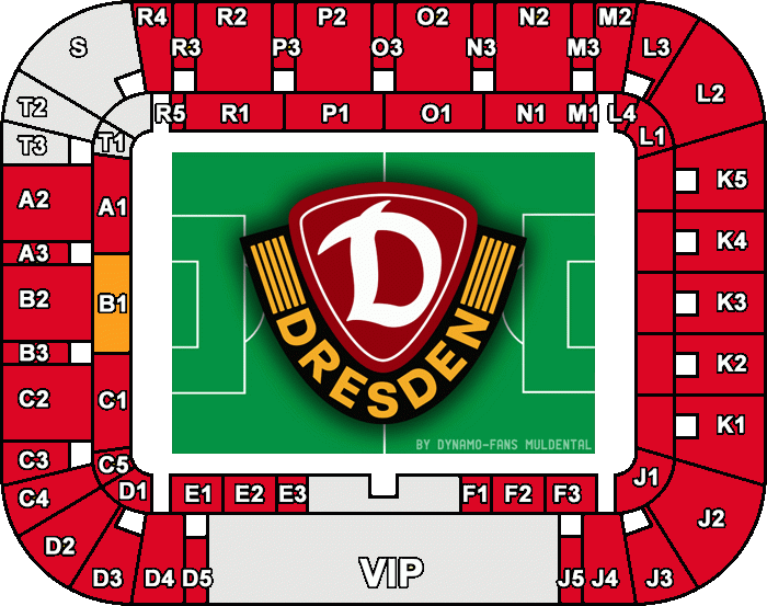 Stadionplan