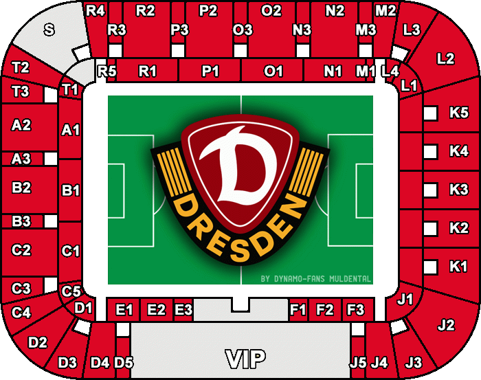 Stadionplan