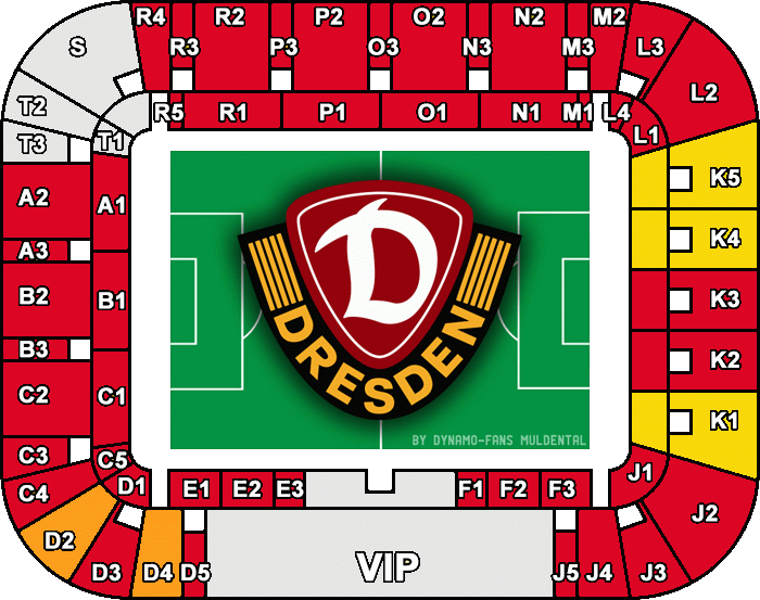 Stadionplan