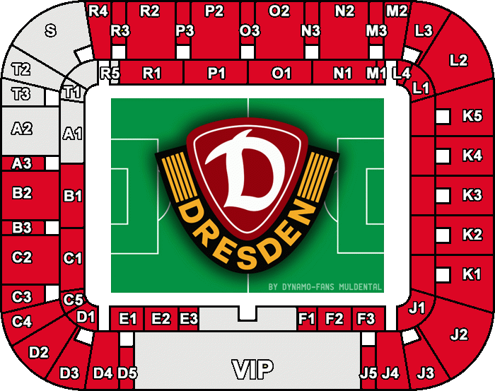 Stadionplan