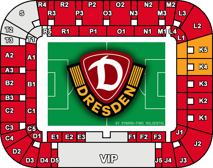 Stadionplan