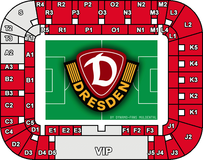 Stadionplan