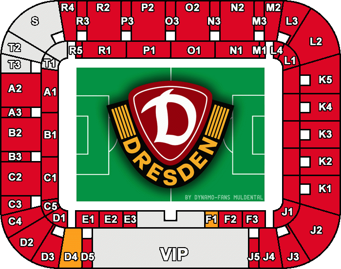 Stadionplan