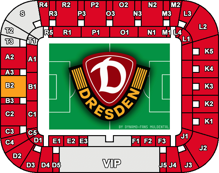 Stadionplan