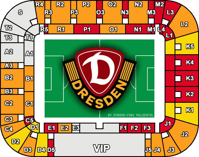 Stadionplan