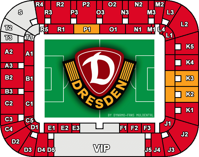 Stadionplan