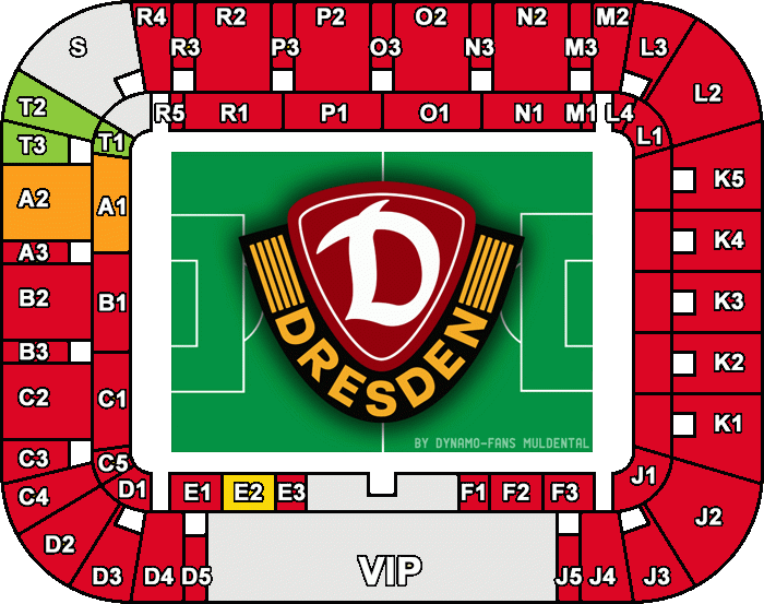 Stadionplan