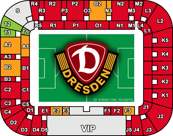 Stadionplan