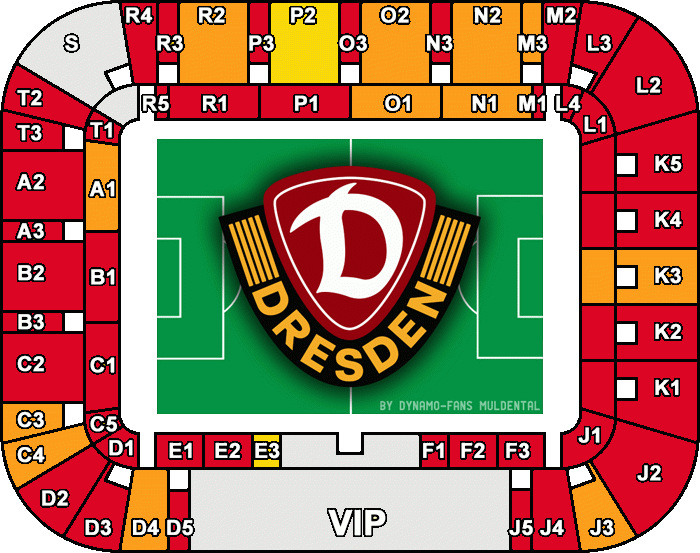 Stadionplan