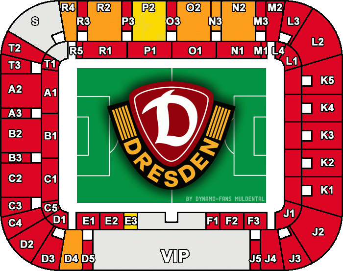 Stadionplan