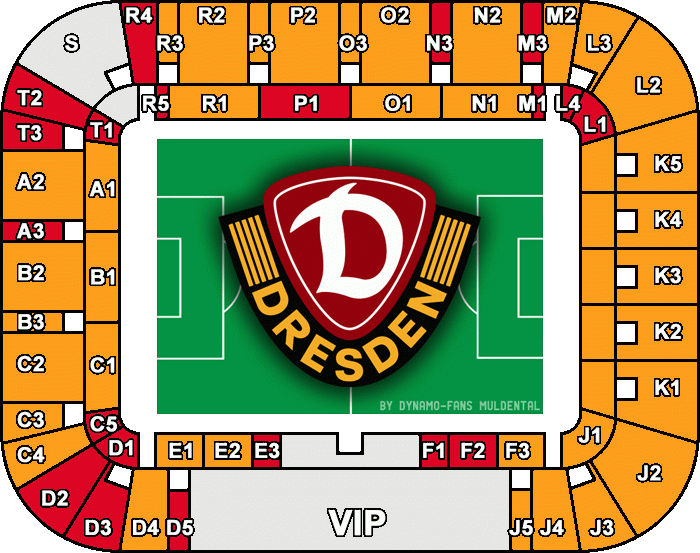 Stadionplan
