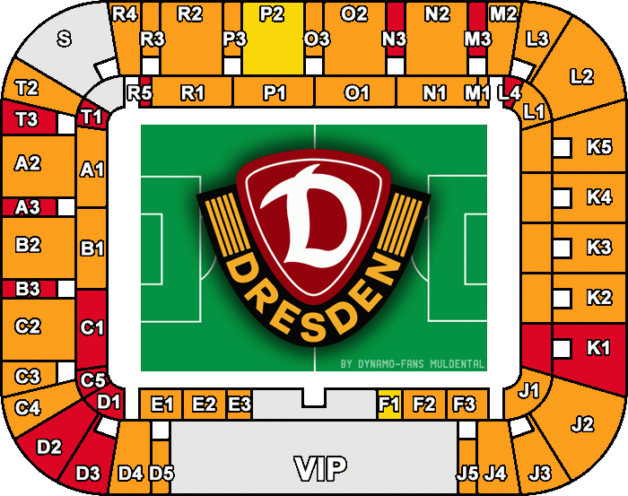 Stadionplan