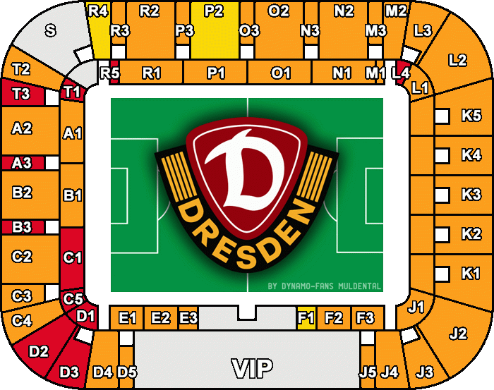 Stadionplan