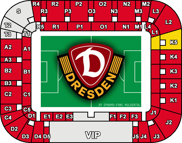 Stadionplan