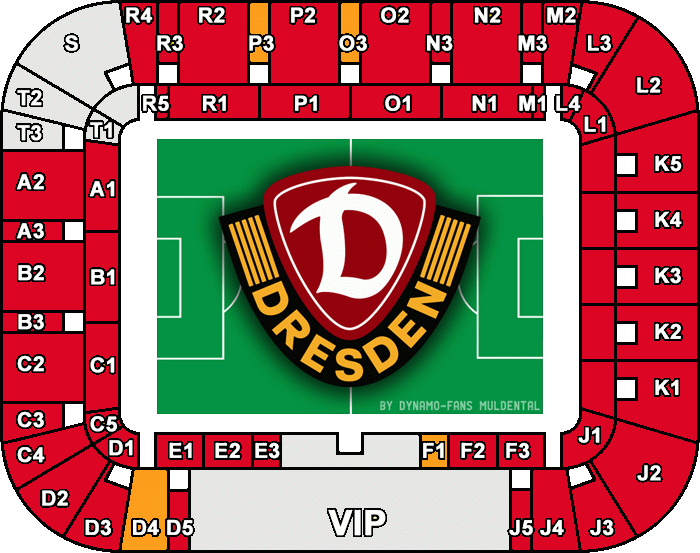 Stadionplan